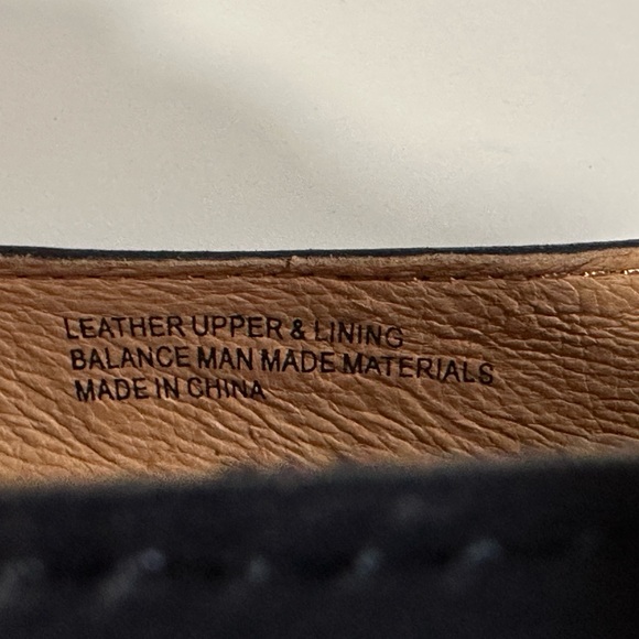 Born Lilly Navy Leather Ballet Flats Size 9.5 M - Picture 8 of 9